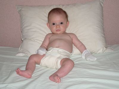 Nathan prend ca cool sur son coussin