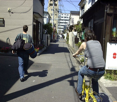 Edwige en vélo 2